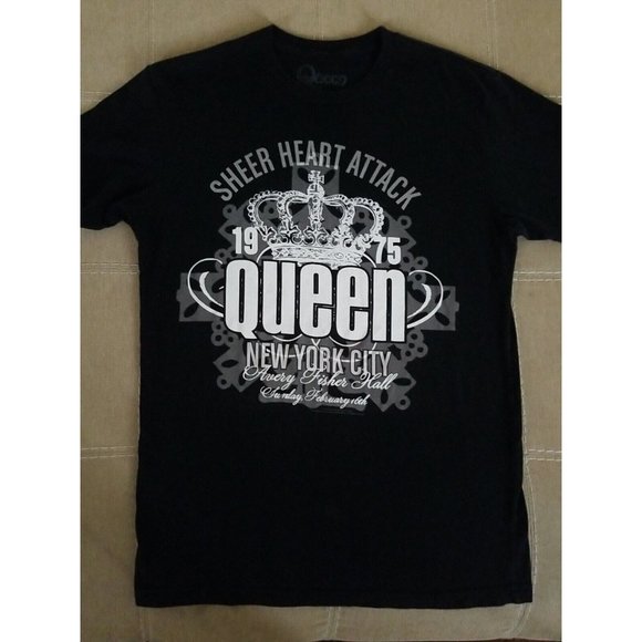 Queen Mens Sheer Heart Attack New York 1975 T-Shirt Size S Small - Picture 1 of 3